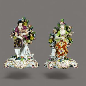 Chelsea Pottery figures, Antique,