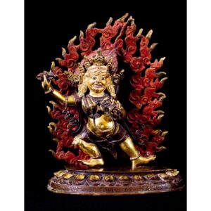 Budhist, Antique, bronze, figure of Vajrapani