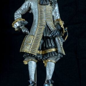 British Kings, Queen Elizabeth the Ist, Bronze, gilded, and silvered