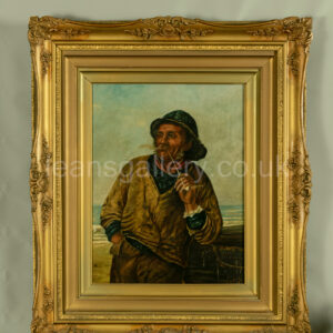 Antique Oil Painting, Gilt Framed,  FC Cole, 1903