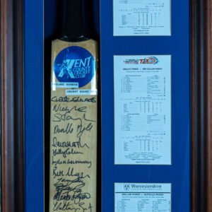 Cricket Bat signed by England Womens Team 2009 World Champions