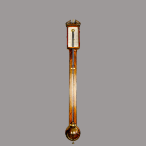 Barometer Georgian Mahogany Stick Barometer