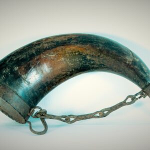 Antique Gun Powder Flask 19th Century