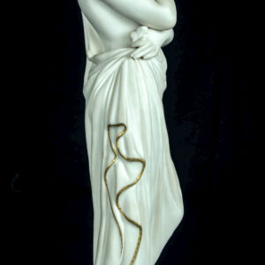 Porcelain Parian ware figure of a Lady