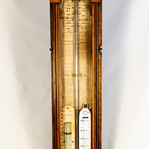 Barometer Antique Admiral Fitzroy Victorian Mahogany