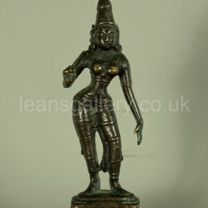 Bronze Parvathi, 19th century, Indian sculpture