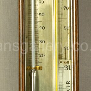 Antique, Victorian Rosewood Sympiesometer, J. Graham, Liverpool, Stunning Scientific Instrument