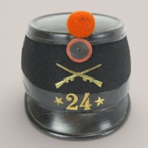 Swiss 24th Infantry Battalion Rifleman’s Shako (1898 Version)