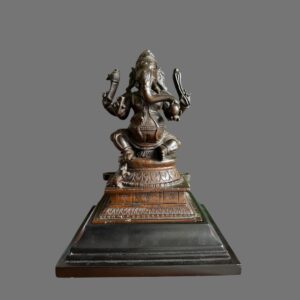 Antique, 19th-century, South Indian, Bronze, Lord Ganesh