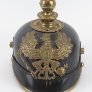 Helemet WWI, Prussian,  M1895 Artillery Pickelhaube Helmet - Kugelhelm