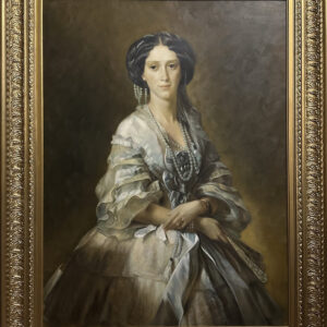 Portrait of Empress Maria Alexandrovna, Prussia,   Lovely Picture, housed in an ornate gilt frame, oil painting