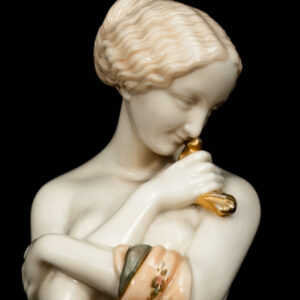 Royal Worcester, Porcelain Figures, Joy and Sorrow, Pair of Classical Allegorical Figures