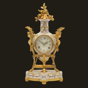 Mantel Clock, V&A, Marie Antoinette, Porcelain & Ormolu