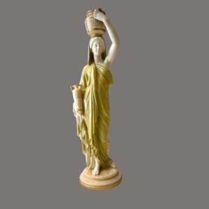 Royal Worcester, Porcelain Maiden, Classical Woman with a water Pot & Jug
